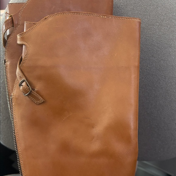 Free People Everly Equestrian Boots, NWOB, Size 39 (8.5), Saddle Brown - Picture 11 of 11